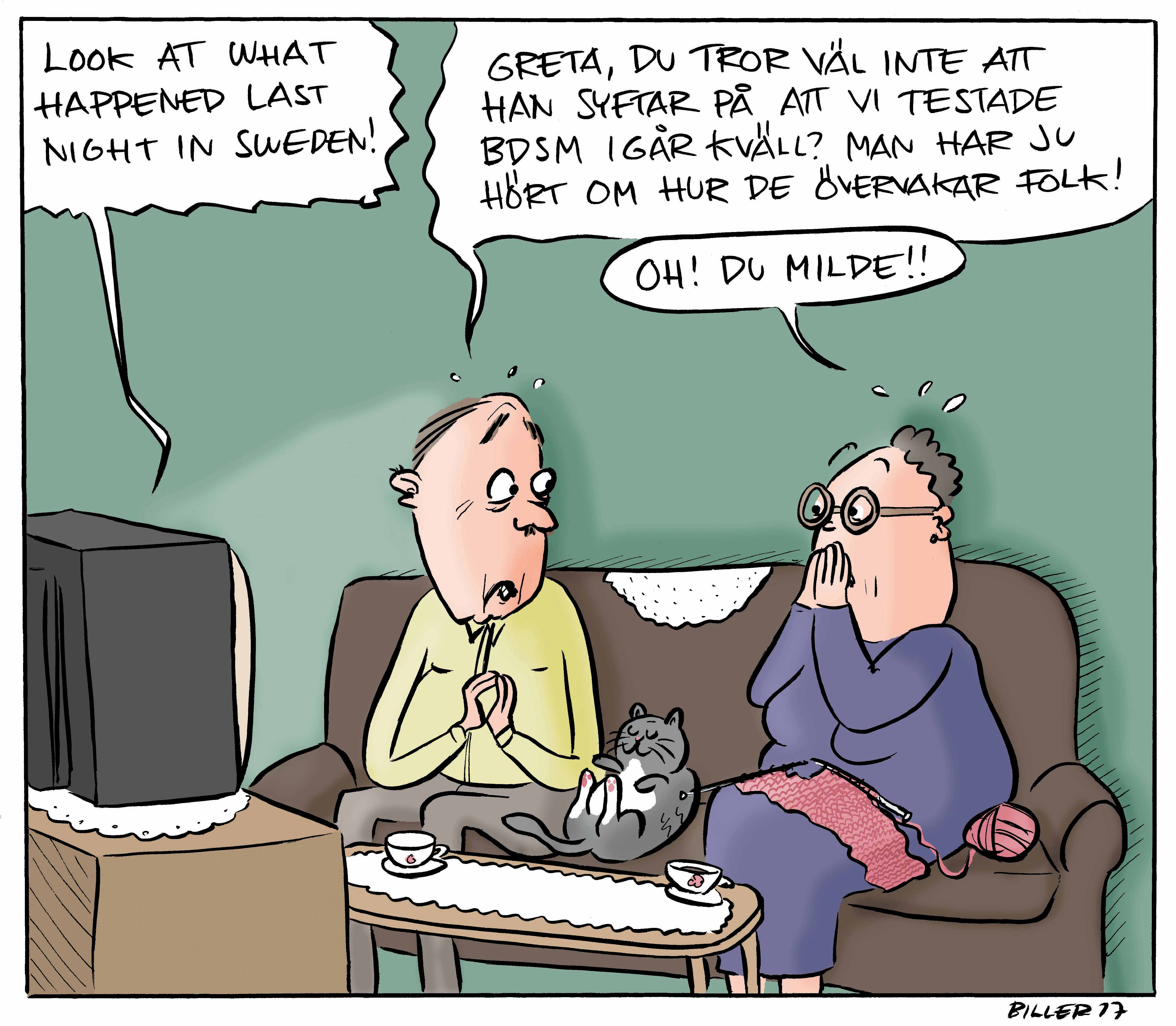 Last night in sweden